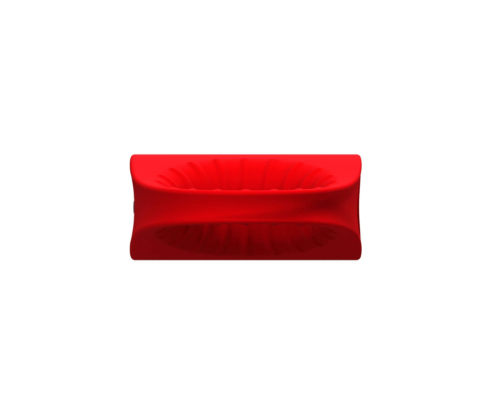 Red Revolution Sphinx - akkus, vízálló péniszgyűrű (piros) - 6