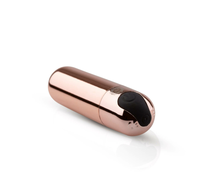 Rosy Gold Bullet - akkus, mini rúdvibrátor (rosegold) - 2