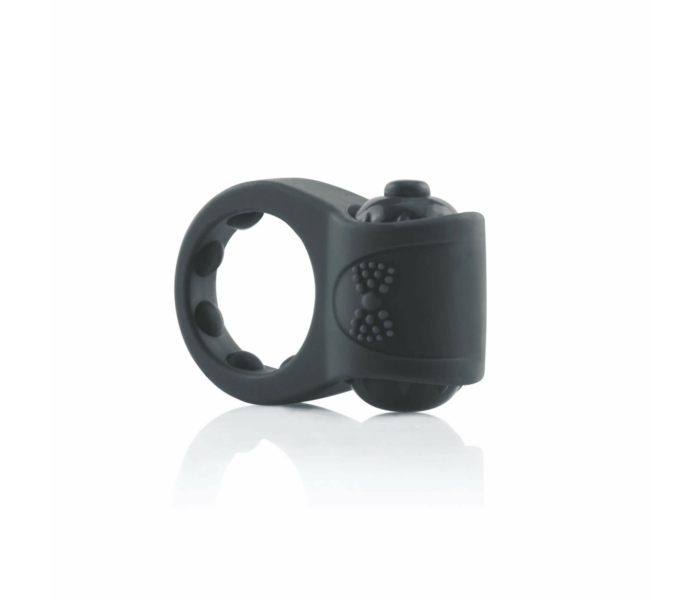 Screaming PrimO Tux - vízálló vibrációs péniszgyűrű (fekete) - 2