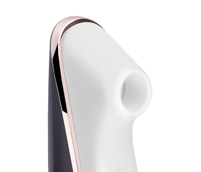 Satisfyer Traveler - utazó akkus csiklóizgató (fekete-fehér) - 4