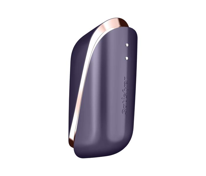 Satisfyer Traveler - utazó akkus csiklóizgató (fekete-fehér) - 5
