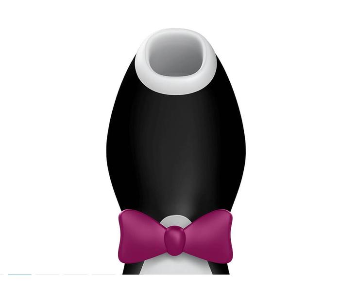 Satisfyer Penguin - akkus, vízálló csiklóizgató (fekete-fehér) - 5