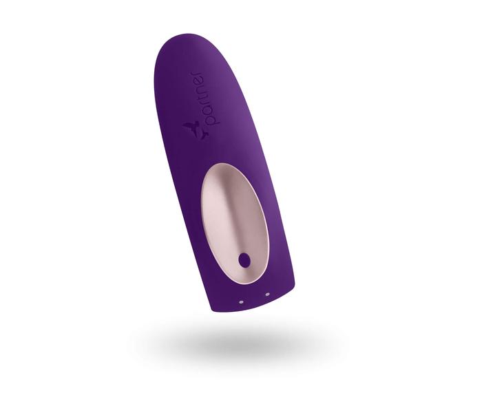 Satisfyer Double Plus Remote - rádiós, akkus párvibrátor (lila) - 7