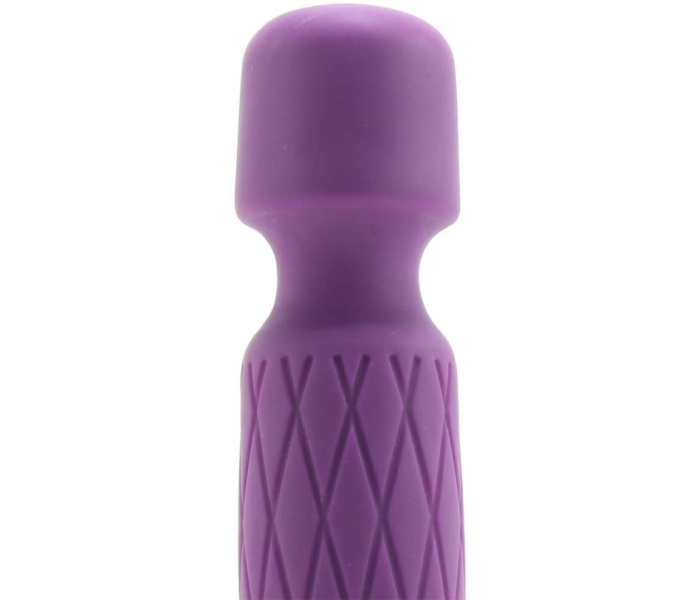 Bodywand Luxe - akkus, mini masszírozó vibrátor (lila) - 4