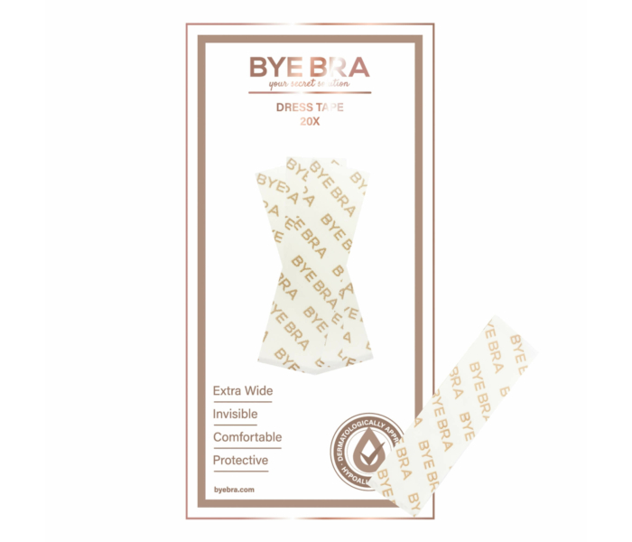 Bye Bra - kétoldalas ruharögzítő szalag (20 db) - 4