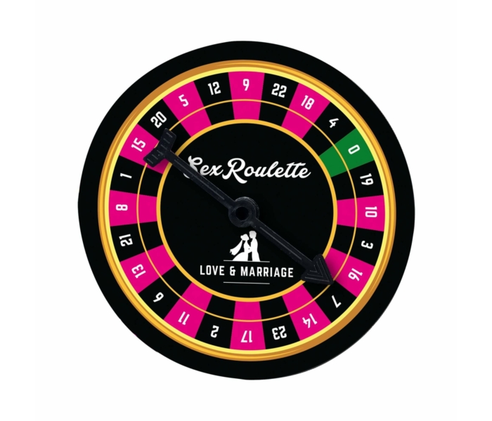 Sex Roulette Love & Married - szex társasjáték (10 nyelven) - 2