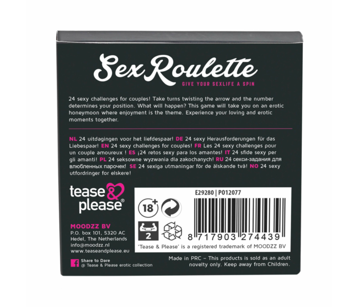 Sex Roulette Love & Married - szex társasjáték (10 nyelven) - 4