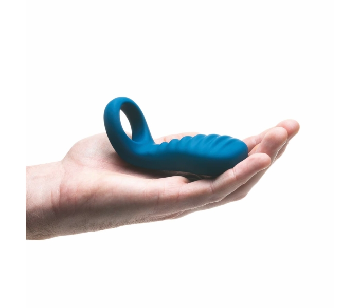 OHMIBOD Bluemotion Nex 3 - okos, akkus vibrációs péniszgyűrű (kék) - 4