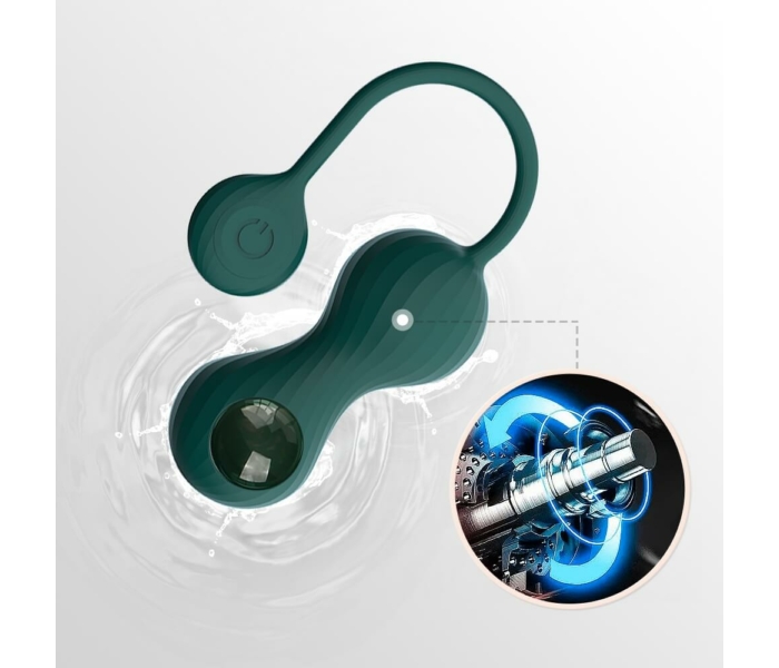 Magic Motion Crystal Duo - okos, akkus gésagolyó szett - zöld - (2 részes) - 7