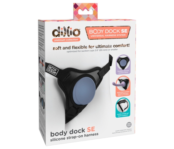 Dillio Body Dock SE - felcsatolható alsó (fekete-kék)