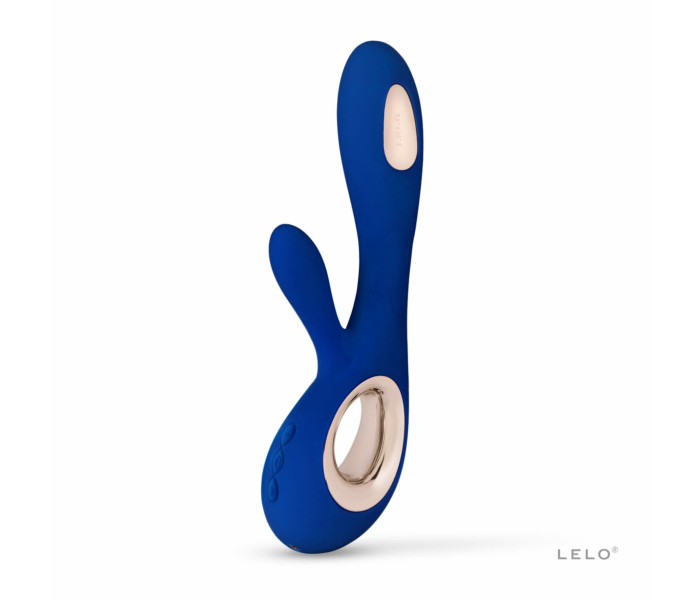 LELO Soraya Wave - akkus, csiklókaros, bólogató vibrátor (kék)