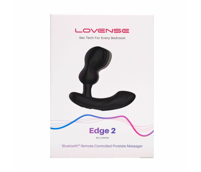 LOVENSE Edge 2 - okos prosztata vibrátor (fekete)