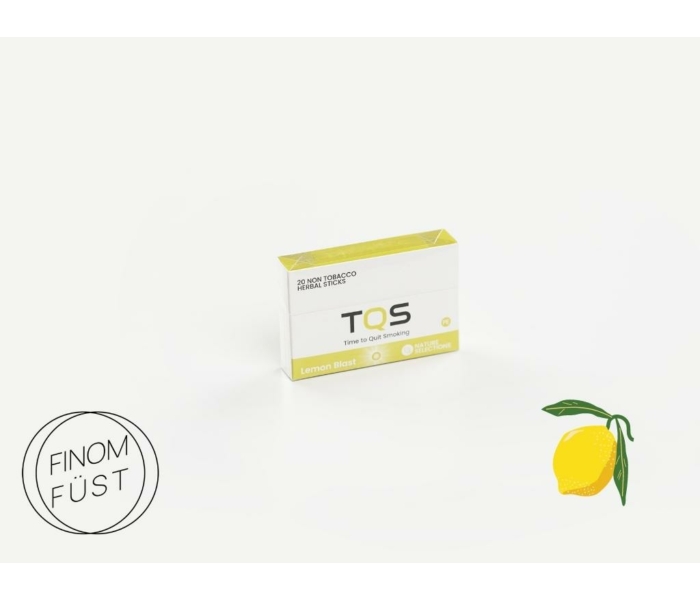 TQS NS Citrom ízű nikotinos hevítőrúd - doboz